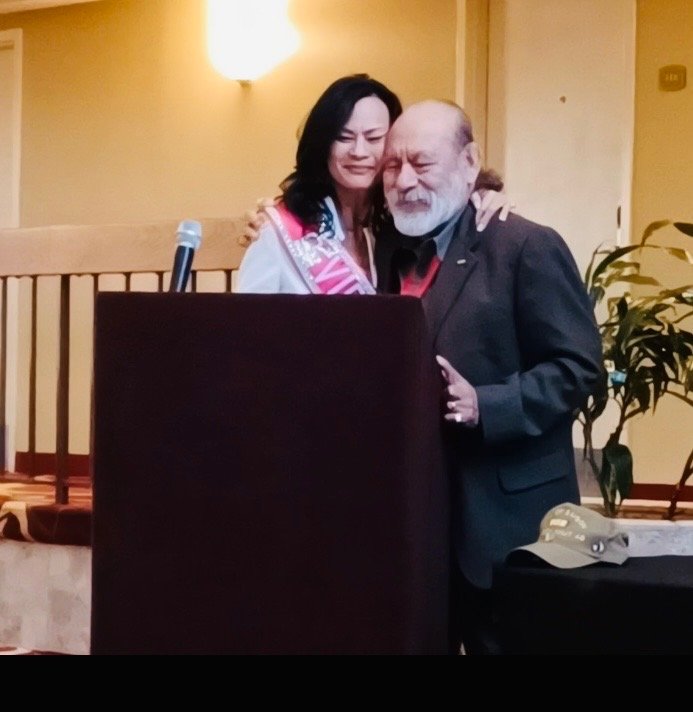 Kim with Miguel — 50th Anniversary Reunion